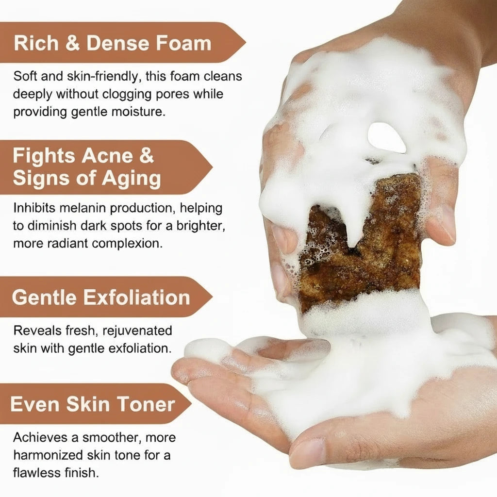 Organic African Black Soap Bar